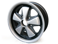 15' Ultralite Anodized look Fuchs Style Alloy Wheels 6.0J ET36 For Porsche Car - MX160015, MX160015Z