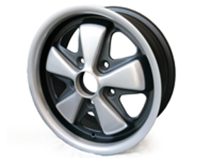 15 英寸 Ultralite 阳极氧化外观 Fuchs 风格合金车轮 6.0J ET36 适用于保时捷汽车 - MX160015, MX160015Z