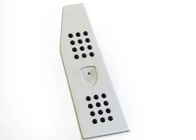Rennline Aluminium Dead Pedal mit Porsche Crest Rubber Grip. Porsche Panamera - P102D, WAP10706614