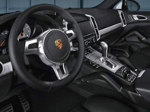 Interieurpakket in geborsteld aluminium. Porsche 958 Cayenne - RHD-auto's (rechtsgestuurd) - 95804480021, 95804480020