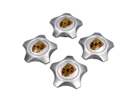 Tapacubos forma "Estrella" para llantas Porsche Cayenne - 95504460011