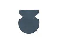 Sportello protettivo in pelle per bocchettone di rifornimento carburante. Porsche 964/993 - 96420127900 - 9M6420127900