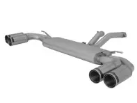 Sport exhaust system. Porsche 958 Cayenne turbo and S Hybrid 2010-14 - 6880101598C