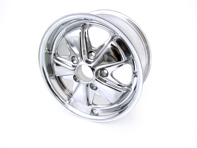 15' Ultralite Chrome Fuchs Style Alloy Wheels 7.0J ET47 For Porsche Car