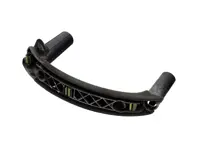 Poignée intérieure de porte avant et arrière, en Alcantara. Porsche 9PA1 Cayenne (957) 2008 - 95555526, 95555526300, 95555526400, 955555263008YR, 955555263008G1, 955555263006B7, 955555264008YR, 955555264008G1, 955555264006B7