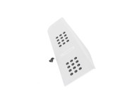 Empuñadura de goma para pedal muerto de aluminio Rennline. Porsche Panamera - A14.3P62102, A143P62102