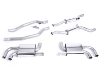 Milltek Sportauspuffanlage mit Resonanz (etwas lauteres System). Porsche 958 Cayenne Turbo 4,8 l V8 2010-14 - 95811191020, 95811191021, 95811191022, 95811191023, 95811191320 - SSXPO109