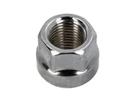 Wielmoer (open uiteinde) Kogelzitting R14 (verchroomd) passend op diverse Porsche modellen - N0201121