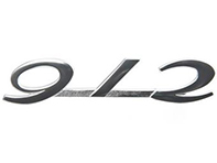 „912“-Chrom-Emblem hinten. Porsche 912 65-69 - 90255930523