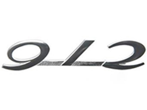 Insigne arrière chromé '912'. Porsche 912 65-69 - 90255930523