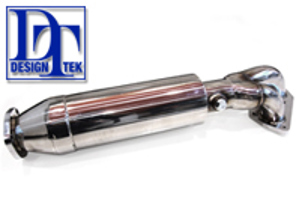 Presilenziatore di scarico STD DesignTek per Porsche 911 1975-89 - 93011118301, 93011118303, 1620500300, 1620500200