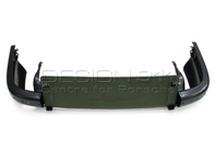 Rear Bumper Replacement Set SWB Porsche 911 1965-68 - 90150502120GRV, 90150502320GRV, 90150502220GRV
