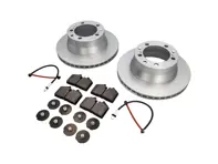 Bremsbeläge und Bremsscheibenpaket hinten Porsche 968 ABS - 95135204105ABS, 95135204105, 96435193903BRE, 96435193903, 94461236502, 99635208600, 99635208602