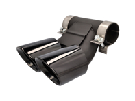 DesignTek Exhaust tail pipes black finish for Porsche 982 / 982C - 982251187H, 982251187N, 982251187L, 982251187R, 982251187G, 982251187J, 982251187Q, 982251187K, 982251187P