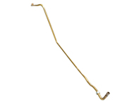Oil tank to oil cooler pipe, brass, Return. Porsche 911 S 71-72 - 91120702501, 91120702601
