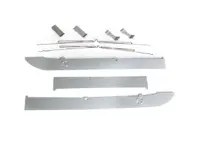 Luchtgeleidingsset zonnedak Porsche 911 1965-1982 - 90156470305, 90156407305, 90156407405, 90156407510, 90156407520