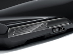 Lames latérales remplaçables pour coffre de toit Porsche Performance, en Volcano Grey Metallic. Porsche 991 / 992 - 9Y0044871, 9Y0044870, 9Y0044871A, 9Y0044871B, 9Y0044871C