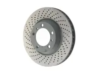 Disque de frein avant monobloc percé, 330 x 34 mm. Porsche 992.1 Carrera - 992615301, 992615401 - PFL39983, PFR39984