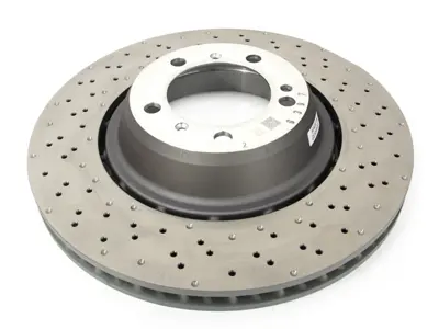 Remschijfrotor Voor. Porsche 991.2 2S / 4S / C2S / C4S / 992.1 C2S / C4S (OE-onderdeelnr. 9P1615301 / 9P1615302) - 992615601H, 992615602H