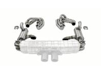 CARGRAPHIC GT Sport排气系统，复古风格，带ID42 GT，带加热功能，无阀门，适用于GT3消音器。保时捷964 Carrera 2/4/RS - 96411104504, 96411104605, 96411104502, 96421103905, 96421103932, 96421104004, 997111027A1