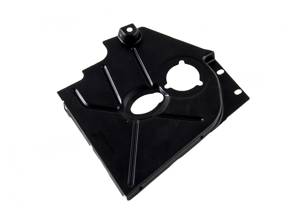 Engine tinware cover, Left. Porsche 993 turbo - 99310628351