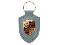 保时捷徽章皮革钥匙扣，Shadegreen - WAP0503500PWSA