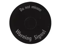 Aufkleber, Notlichtschalter, englisch. Porsche 911/912 - 90161362902, 1601501900 - JG.629.02, 1601501900