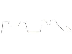 Clip de sujeción para tubo de varilla de empuje. Porsche 914 - 021109339 - 8111650100