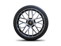 20' 991.2 Turbo '911 Turbo S' Alloy Wheels & Winter Tyres Original Porsche - 99104460154