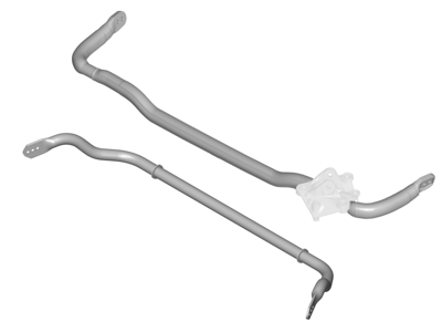 Kit barra antirollio anteriore e posteriore Pacchetto Weissach. Porsche 992 GT3RS