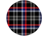 SOLM（赛车运动）聚粘胶格子布，灵感来自：宝马“M”系列汽车 *样品*