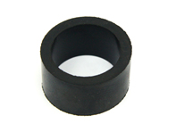 Support en caoutchouc supérieur du radiateur central. Porsche 991 / 981/982 Cayman / 981/982 Boxster - 99110653701