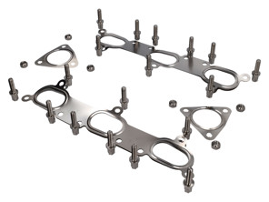 Kit de juntas, tuercas y tornillos del colector de escape. Porsche 997TT - 99907358901, 90037822701, 90037813100