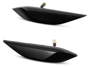 Side repeaters sequential LED with smoked lens. Porsche Cayenne 958 - 95863110100, 95863110200