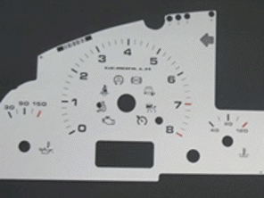 表盘表面。保时捷 955 卡宴 - G5564120