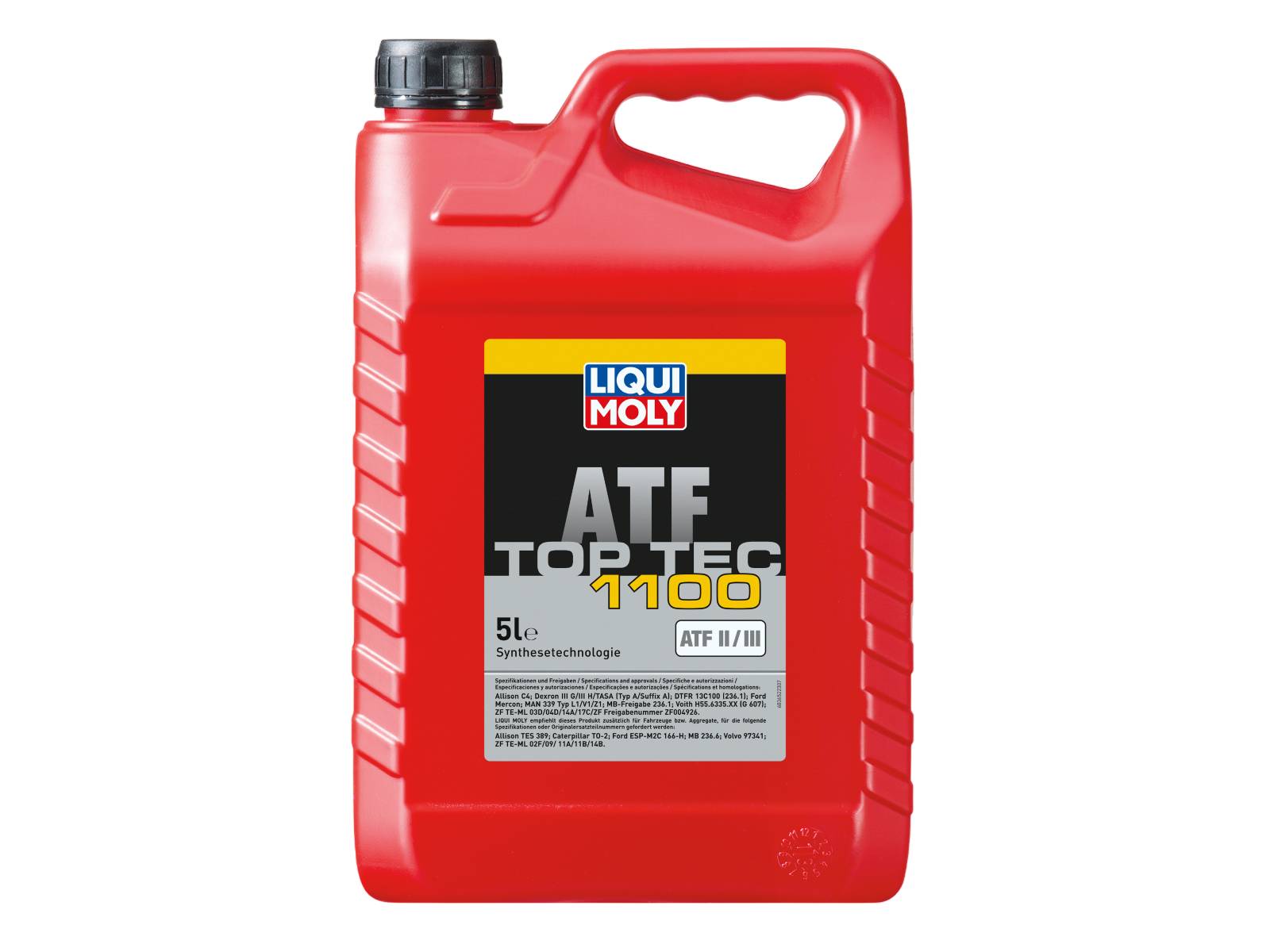 Liqui Moly Top Tec ATF 1100 Automatic Transmission Fluid. Porsche 924 / 944 / 928 / 928 - 3651, 3652, 3653