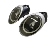 HEADLAMP DUAL PROJECTOR XENON + AURORA LIGHT Porsche 997 05-08 BLACK LENS LHD - 99763115713, 99763115813
