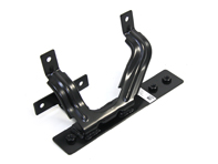 Fire extinguisher holder, LHD cars. Porsche 997 / 991 / Boxster / Cayman - 9P1860232A, 99752125201, 99752125200