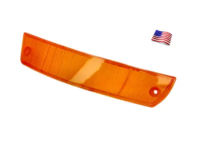 Cabochon de clignotant Avant, sans cerclage (SWB). Porsche 911/912 1965-68 États-Unis - 90163140102, 90163140202 - 14848S, 14848D