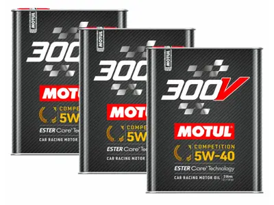 MOTUL 300V COMPETITION 5W-40 发动机油 6 升 - 110817