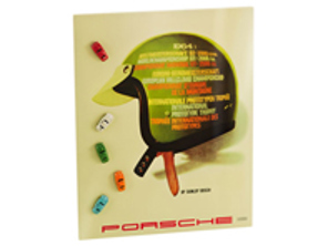 Porsche Magnetic Board with Set of 5 Magnetic Cars - WAP0500450C