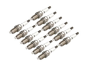 FR5DTC 火花塞（12 个装），铂铱合金。适用于保时捷 964 / 964RS / 993 / 993RS - 99917018390, 99917018290, 0242245539 - z45, z45