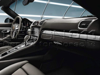 Innenraumpaket in gebürstetem Aluminium für MANUAL-Fahrzeuge. Porsche 981 Boxster / 981 Cayman - 98104480048, 98104480047