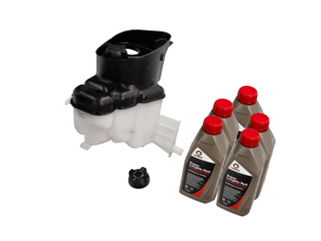Kit de depósito de expansión de refrigerante del motor. Porsche 986 Boxster / 987.1 Boxster 1997-06 - 99610614708, 99610614703, 99610614704, 99610614705, 99610614706, 99610614707