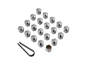 Copribulloni cromati. Porsche 996/986/987/997/Cayman