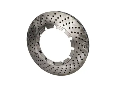 Brake disc rotor, Front. Porsche 930 Turbo (OE No 93035104700 and 93035104800) - 93035104700, 93035104800, 205815C, 205814C