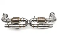 排气运动猫 X 管。保时捷 993 Turbo - 99311321357, 99311221358, 99311321359, 99311321457, 99311321458, 99311321459