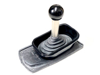 Pomo de la palanca de cambios (Esfera) y fuelle de ébano. Porsche 964 / 993 - 99342407502, 99342407501, 993424075028YR, 96442407505