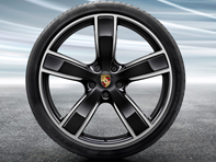 22' Cayenne 'Sport Classic' Alloy Wheels & Summer Tyres Original Porsche - 9Y0044661R