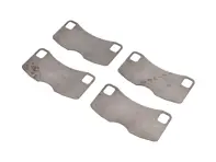 Boucliers thermiques pour plaquettes de frein en titane E8006. Porsche 997 Turbo / GT3 / GT3RS (numéro de pièce d'origine 99735294901) - 24154, 07.B315.15, 07B31515, 99735294901 - E8006, T1730